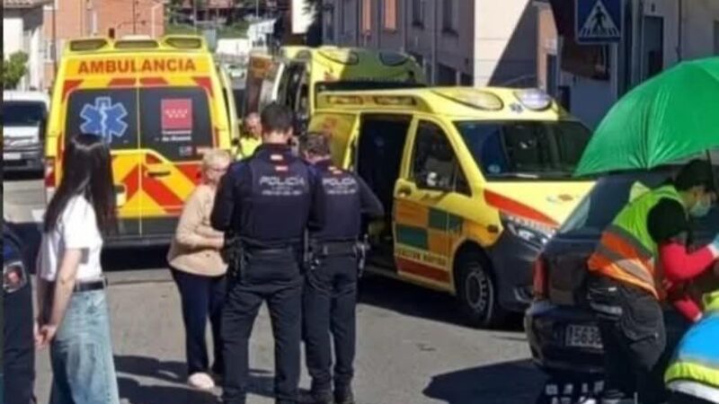 Una mujer fallece en un accidente de tráfico en la calle Valdemaría de Arganda