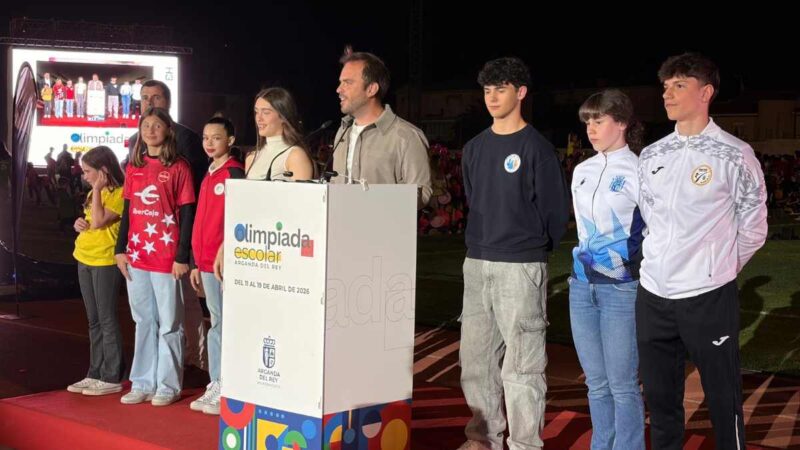 Arganda presenta a sus siete embajadores deportivos en la XXVII Olimpiada Escolar