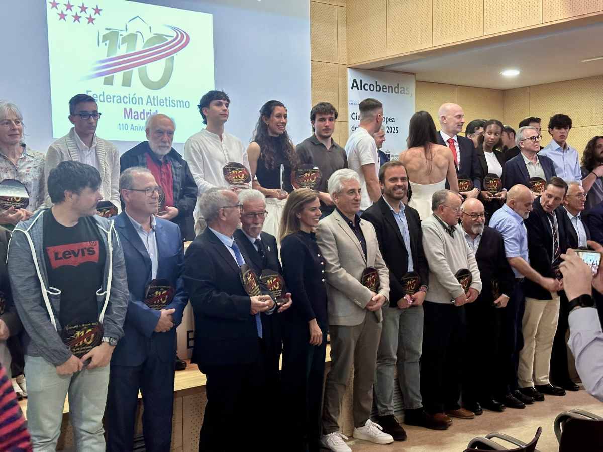 Arganda del Rey, reconocida por su impulso al atletismo en la Gala de la Federación Madrileña