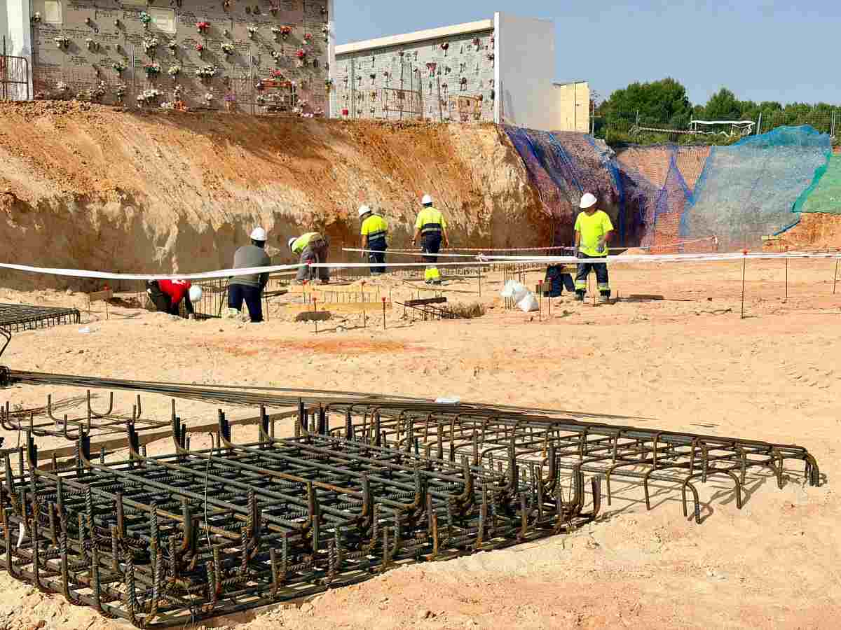 Las obras del nuevo tanatorio de Arganda entran en la fase de cimentación