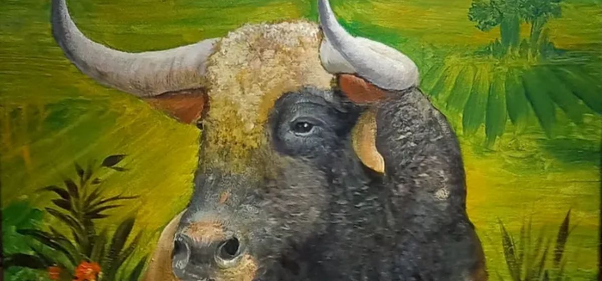 El pintor Sergio García debuta en Arganda con su exposición “Sombra en movimiento”