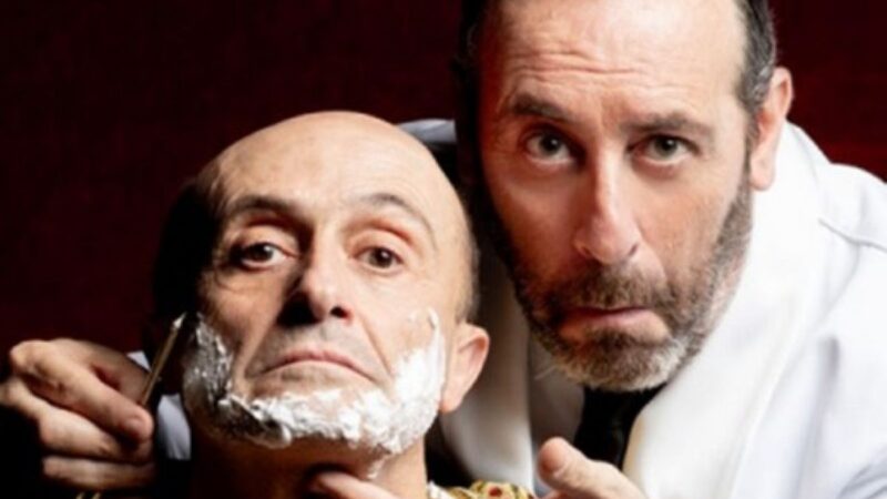 Antonio Molero (Fiti en Los Serrano) y Pepe Viyuela (Chema en Aída) llegan a Arganda con “El barbero de Picasso”