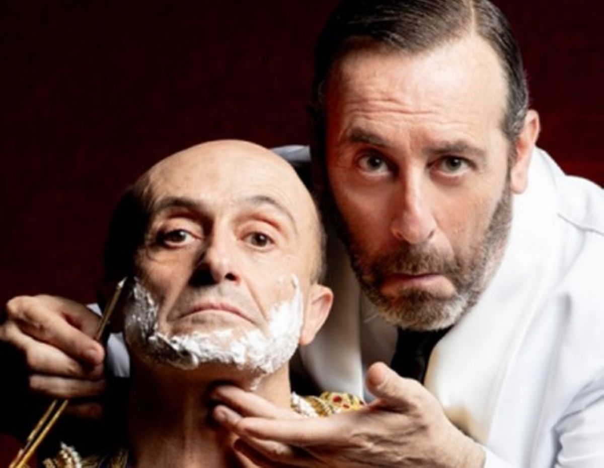 Antonio Molero (Fiti en Los Serrano) y Pepe Viyuela (Chema en Aída) llegan a Arganda con “El barbero de Picasso”