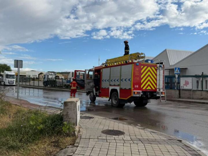 El episodio de lluvias del sábado generó incidencias en Arganda sin daños personales