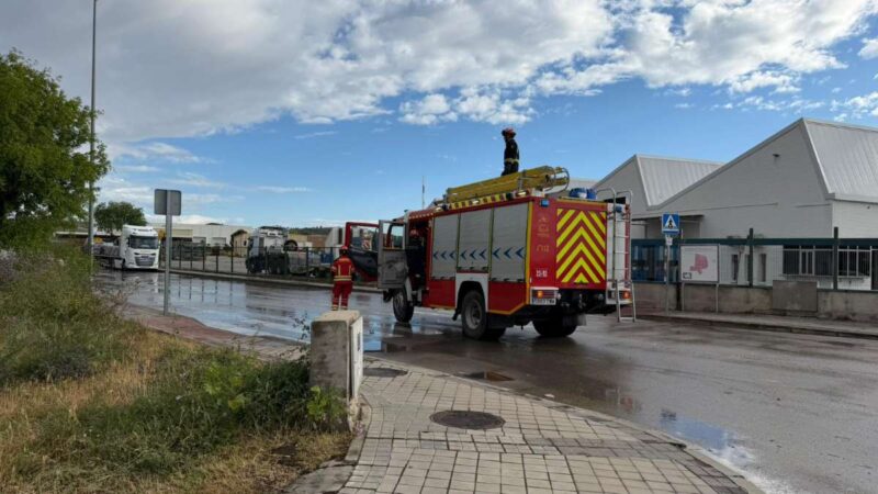 El episodio de lluvias del sábado generó incidencias en Arganda sin daños personales