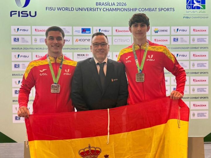 Arganda celebra un nuevo éxito internacional: Iván Leal, Iker Leal y Cristian Miresan, campeones del mundo de kárate