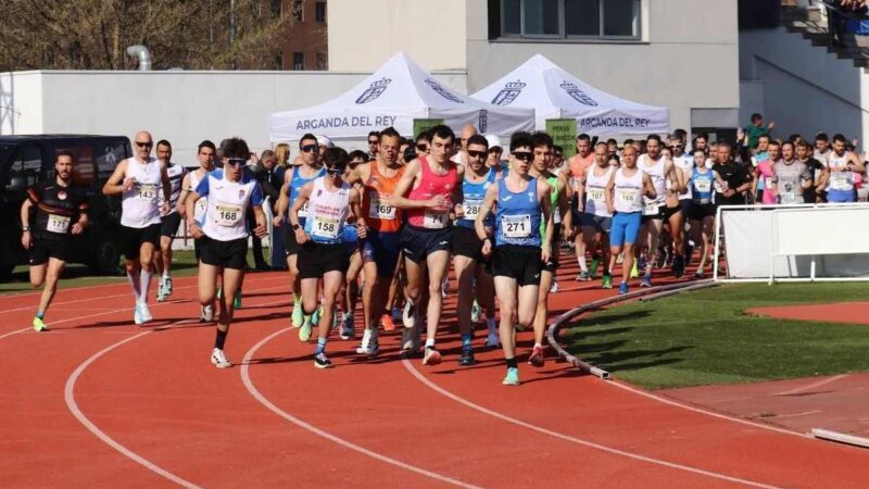 Arganda acoge el Campeonato de Madrid de Atletismo con más de 600 participantes