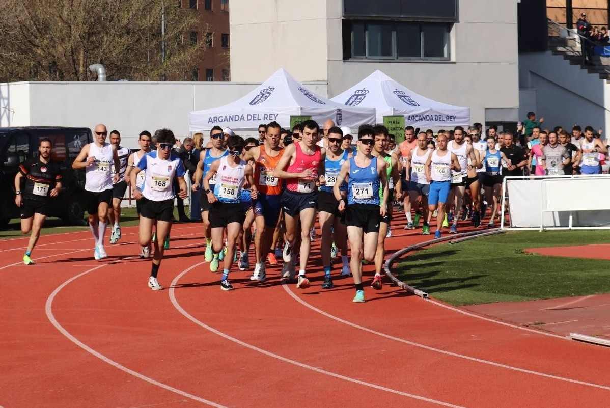 Arganda acoge el Campeonato de Madrid de Atletismo con más de 600 participantes