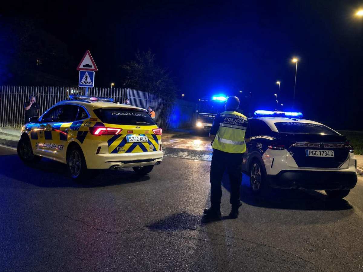 La Policía Local de Arganda frena una concentración de carreras ilegales y denuncia a 18 conductores
