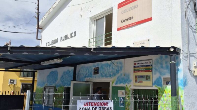 Arranca la histórica renovación del CEIP Carretas: más de 320.000 euros para transformar el Infantil