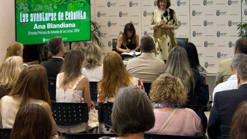 Una Premio Princesa de Asturias elige Arganda para presentar su último libro