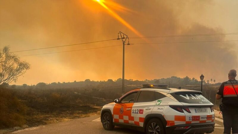 Protección Civil de Arganda se vuelca en la emergencia por los incendios forestales con un intenso despliegue de voluntarios