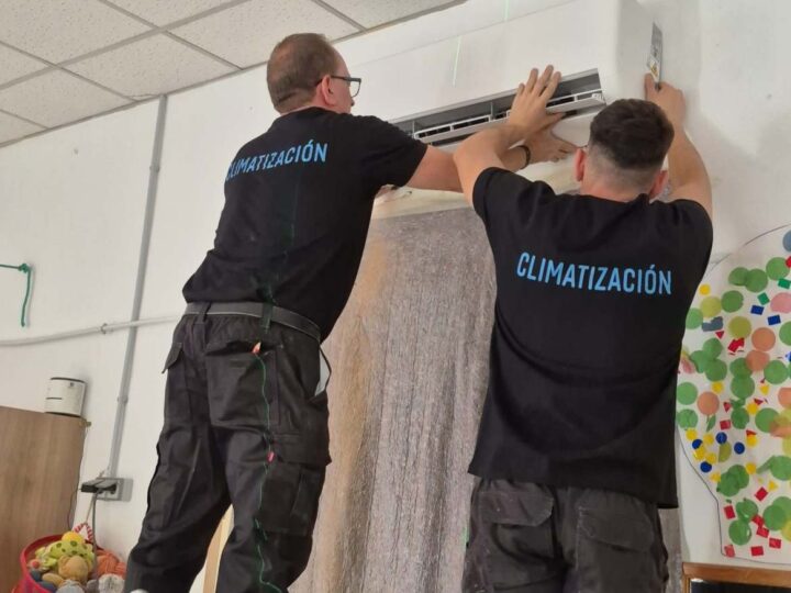 La Casa de Niños de La Poveda comienza su climatización dentro del plan de mejora de los centros educativos de Arganda