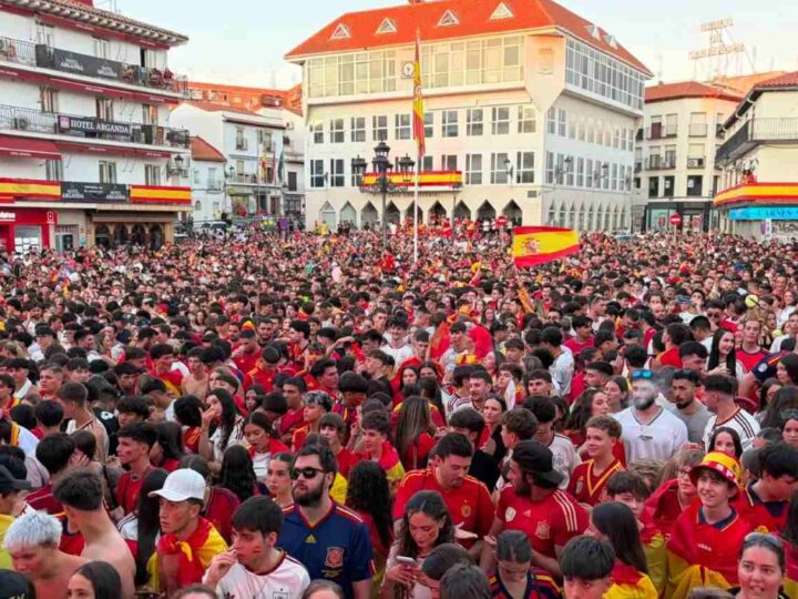 Arganda celebra una noche para la historia con la segunda estrella de España en un Mundial
