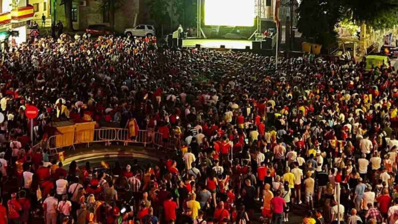 Arganda se vuelca con España y volverá a instalar una pantalla gigante para vivir la final del Mundial