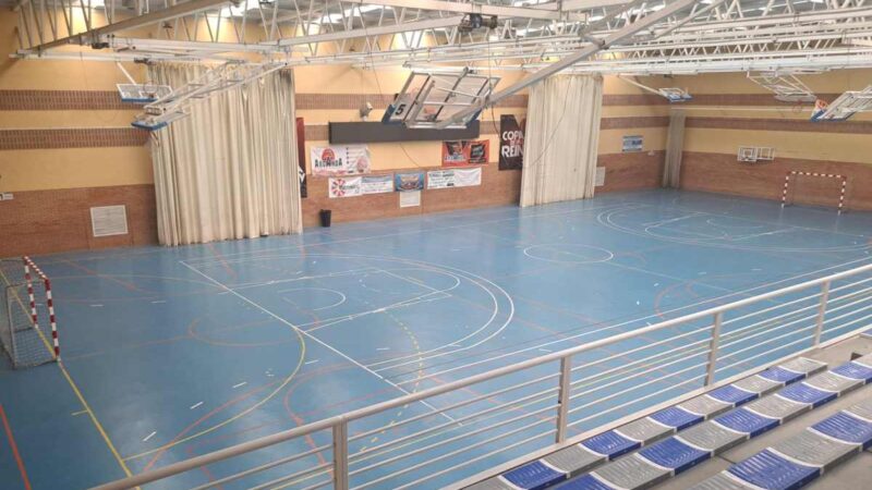 Arganda licita por 200.000 euros la renovación del pavimento del pabellón Sergio Lozano de La Poveda