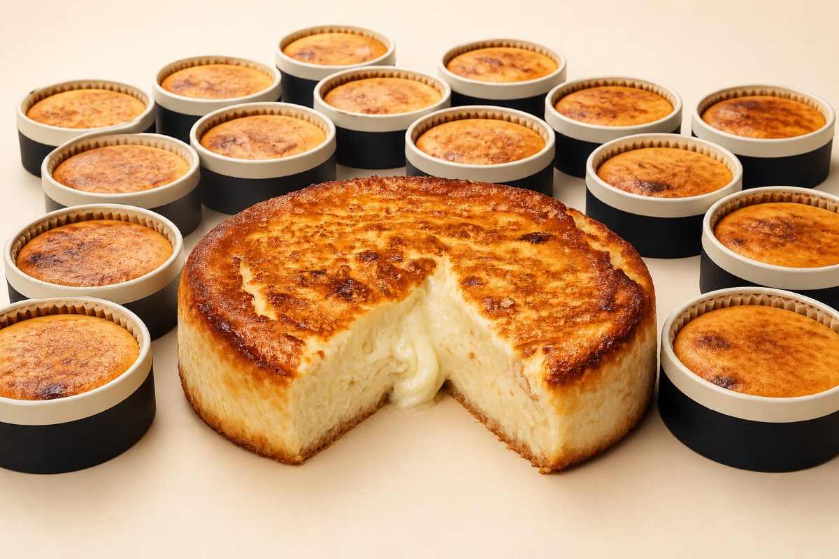 La tarta de queso que está conquistando Arganda: así es uno de los productos estrella de Lo+artesano 