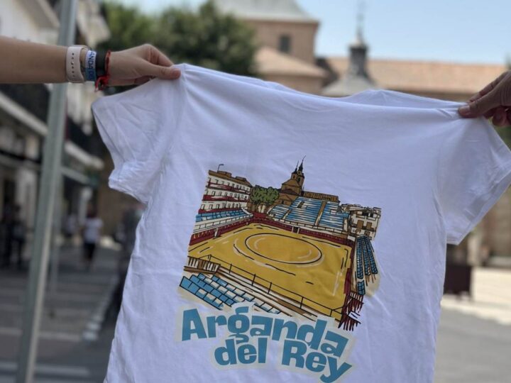 Arganda pone a la venta el 24 de agosto la camiseta oficial de sus Fiestas Patronales 2026
