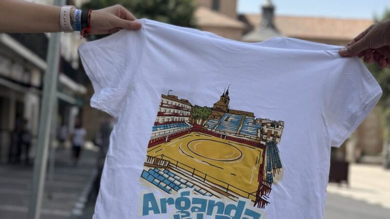 Arganda pone a la venta el 24 de agosto la camiseta oficial de sus Fiestas Patronales 2026