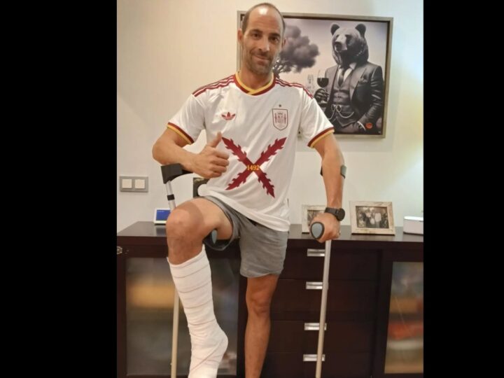 Cipri Guillén, el agricultor argandeño herido en la explosión de una nave, cuenta cómo está tras lo ocurrido