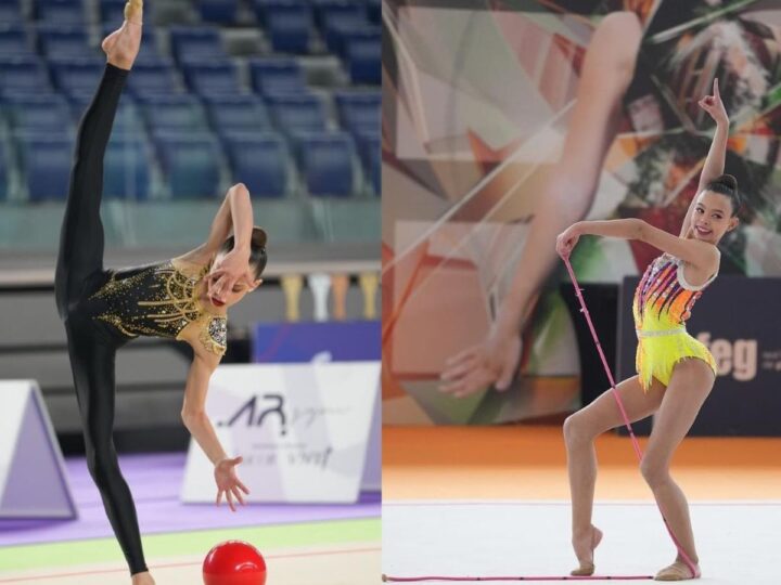 Valeria Martín, primera gimnasta del GR Arganda seleccionada por la Selección Española de Gimnasia Rítmica