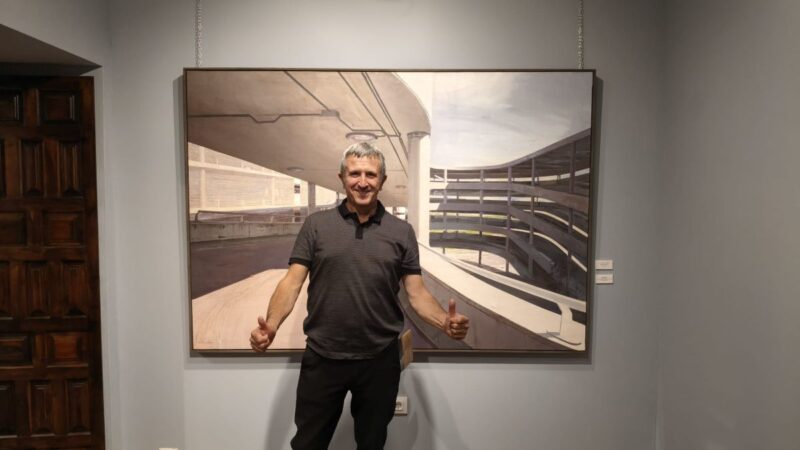 El argandeño Joaquín Millán, ganador del VIII Certamen Nacional de Pintura Pedro Bueno en Villa del Río