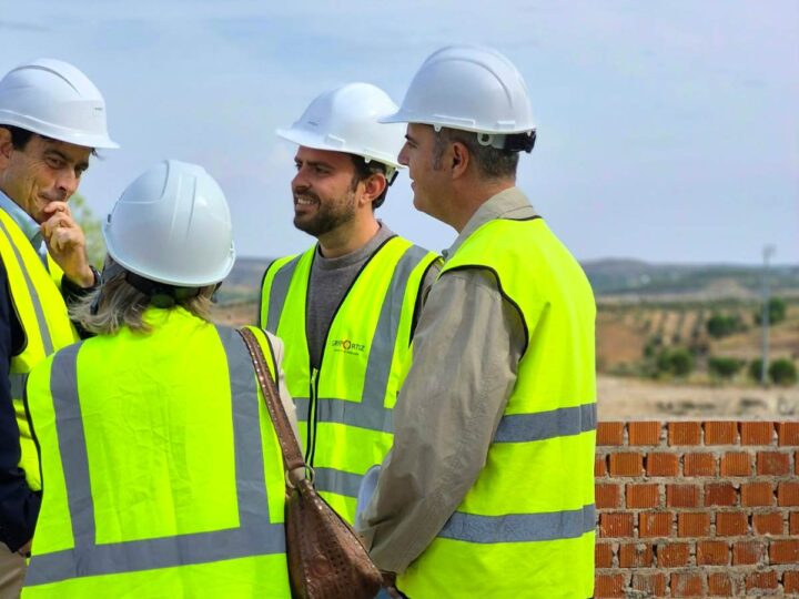 El nuevo tanatorio de Arganda cumple siete meses de obras y deja ver por primera vez su interior