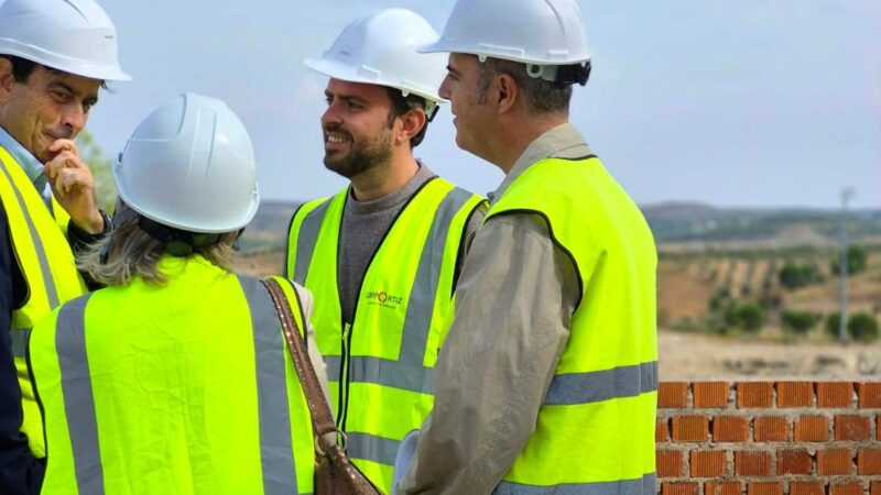 El nuevo tanatorio de Arganda cumple siete meses de obras y deja ver por primera vez su interior