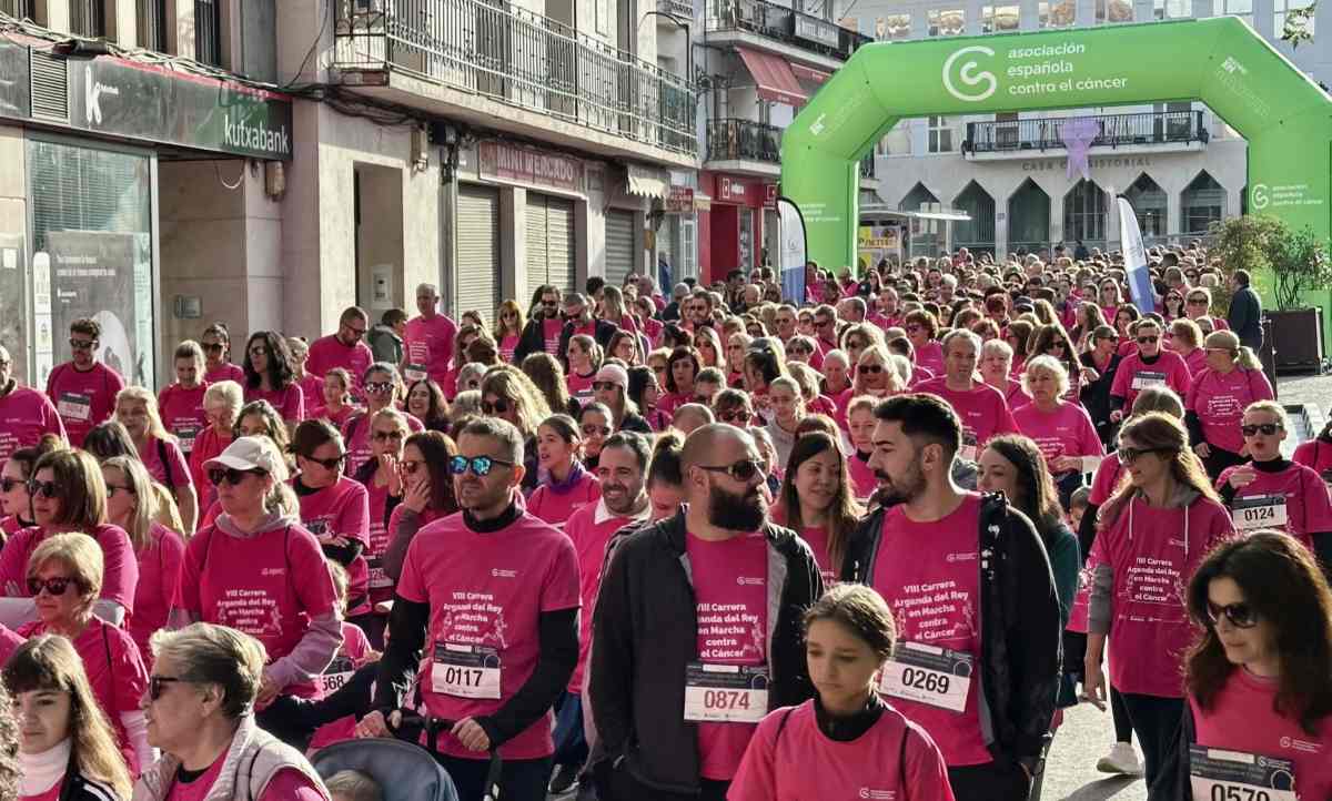 La X Carrera contra el Cáncer de Arganda estrenará la Plaza de la Alegría como línea de meta